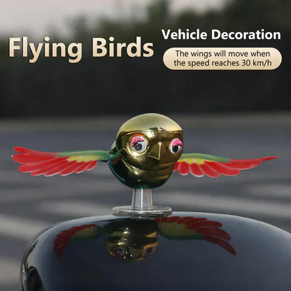 🎅🎄Julklapp – Köp 1, få 1 gratis🎁Dekorationer till bilar och motorcyklar🚙🛵– Flygande fåglar🦜
