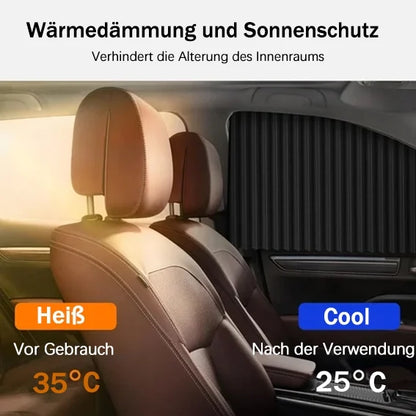 🏆SIST REA DAG 50 % RABATT🔥Magnetiskt solskydd för bilens sidofönster med universell passform