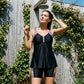 👙 50% RABATT NU! 🌊 Figursmickrande tankini för kurviga kvinnor – med magkontroll, byststöd & shorts – bekväm och perfekt för strand, pool och semester ☀️✨