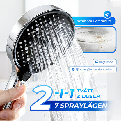 🚿 Få 50 % rabatt nu! ✨ Högtrycksregnduschmunstycke 💦📦