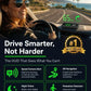 🚗50 % RABATT NU! Head-Up Display-GPS med digital hastighetsmätare för bilen – nedräkning till trafikljus och varning för rödljuskameror (HUD), universell säkerhetsvarnare för förare som hjälper dig undvika böter vid stadskörning