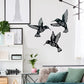 🔥BIG SALE 49%-OFF🔥Uppsättning av 3 Metall Hummingbird Wall Art Decor ✨