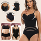 Bodysuit för kvinnor Sömlös magkontroll Shapewear Ärmlösa linne Body Shaper