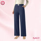 👖🏆Flash Sale⚡50K+ SÅLD! Nästan slut💥Perfekt draperade stretchbyxor med hög midja och dragkedj