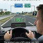 🚗50 % RABATT NU! Head-Up Display-GPS med digital hastighetsmätare för bilen – nedräkning till trafikljus och varning för rödljuskameror (HUD), universell säkerhetsvarnare för förare som hjälper dig undvika böter vid stadskörning