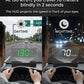 🚗50 % RABATT NU! Head-Up Display-GPS med digital hastighetsmätare för bilen – nedräkning till trafikljus och varning för rödljuskameror (HUD), universell säkerhetsvarnare för förare som hjälper dig undvika böter vid stadskörning