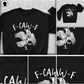 ✨Humoristisk T-shirt med kråka – Säg det med ett krax!