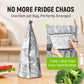 🍗Återanvändbara förslutningsbara förvaringspåsar i aluminiumfolie🥦