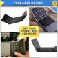 🔥🎁 Nyhet – 50 % RABATT! ⌨️ Vikbart Trådlöst Bluetooth-tangentbord – För Mobil, Surfplatta & Resor ✨
