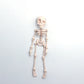 3D-printad magnetisk figur i form av ett vintage-skelett 🎃