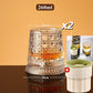 🥛💎Nyårsrea 50% RABATT✨🔥360° roterande whiskyglas