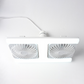 2-i-1 LED-takfläkt med belysning