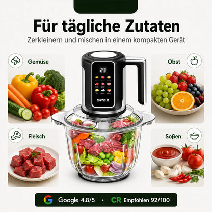 🔪Trådlös kökskvarn med USB-anslutning för kött, såser och mycket mer – snabbt, hygieniskt och enkelt! 🍖🥦