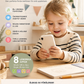 📱✨Lärande smartphone för barn ｜Pedagogisk & ögonvänlig leksak