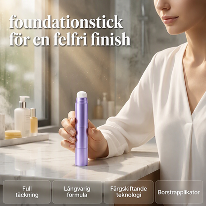 2-i-1 foundationstift som skiftar färg