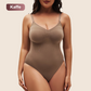 Bodysuit för kvinnor Sömlös magkontroll Shapewear Ärmlösa linne Body Shaper