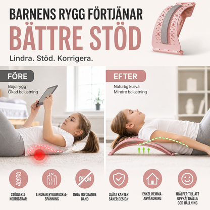 👧👦 Ryggkorrigerare för barn att ligga på