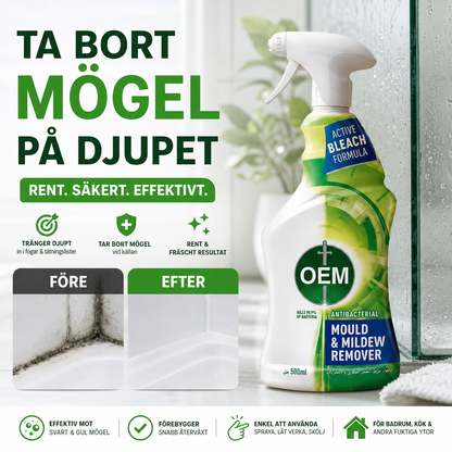 Spray mot mögel i badrummet