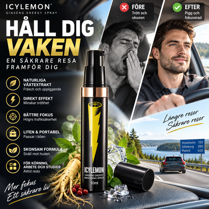 🌿En uppfriskande ginsengspray