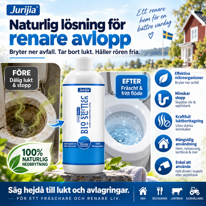 Mycket effektivt universalrengöringsmedel för mikrobiell nedbrytning