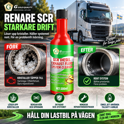 🔥 Rengöringsmedel för SCR-ureasystem till lastbilar