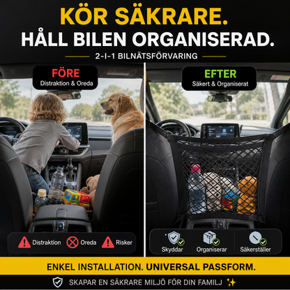 Universell väska med elastiskt nät