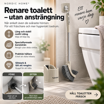 🚽Set med utdragbar toalettborste