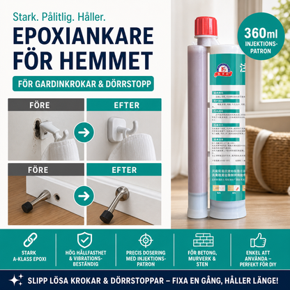 🏠 Kaishida epoxi-injektionsförankring 360 ml