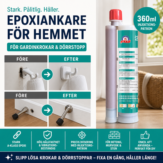 🏠 Kaishida epoxi-injektionsförankring 360 ml