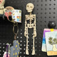 3D-printad magnetisk figur i form av ett vintage-skelett 🎃