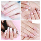 Värde rabatt - Specialerbjudande för semestern 7 delar Crystal Nail Art Extension Adhesive Set