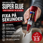 Vattentåligt, snabbtorkande universal-superlim