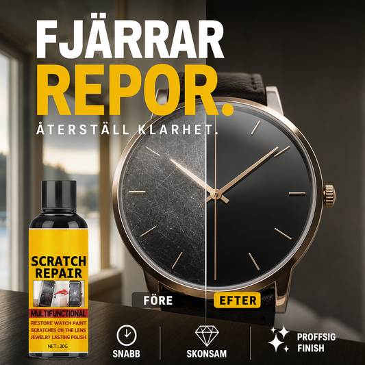 🔍 Multifunktionell polish mot repor – återställer klarhet och glans på flera ytor ✨