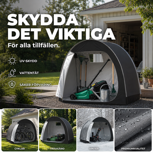 ⏳ Begränsad tid – 50 % RABATT! 🚲 Portabelt cykelskydd för utomhusbruk – skyddar din cykel mot regn, smuts och väder ☔