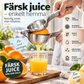 🍊 Bärbar manuell citruspress i zinklegering, stor storlek