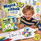 ✨Magisk 3D-målarbok med mönster att rita av!✨