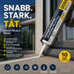 🔥 Väderbeständigt silikonlim med struktur