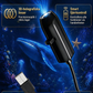 🌌 50 % RABATT NU! 💫 USB-lampa med stjärnhimmelprojektion – 13 utbytbara filmskivor & flexibel hals – perfekt för sovrummet ✨