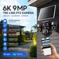 "🌞 360° Solpowerad Övervakning | 3-skärms Realtidsvisning 🌐 | 0 Elräkning 💚"