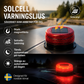 Soldriven blinkande lampa