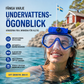 Dykglasögon med universell undervattenskamera