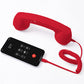 🔥 60% RABATT! 📞 RETRO TELEFONHANDTAG - Fungerar som Mikrofon för Mobiltelefon, Unik Vintage Design med Kristallpärledetaljer ✨🎶