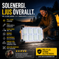 ☀️soldriven bärbar lampa, multifunktionell strålkastare för camping och nödsituationer