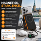 3-i-1 magnetisk trådlös portabel powerbank med inbyggt stativ