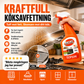 Kraftfullt rengöringsmedel för att ta bort köksfett