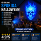 Halloween-projektorlampa
