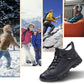 Sneaker i läder med foder i imiterad ull för män