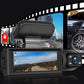 🚗📹Bilkamera med 170° vidvinkel och 1080p dubbellins