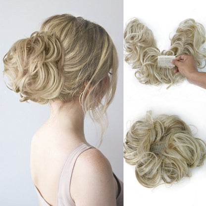 🎀 50 % rabatt under en begränsad tid 💇 Volymgivande lockiga hårförlängningar, volymgivande perukdelar för kvinnor ✨