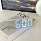 Modern Digital Mechanical Retro Flip Down Clock wіth Internal Gear Operated